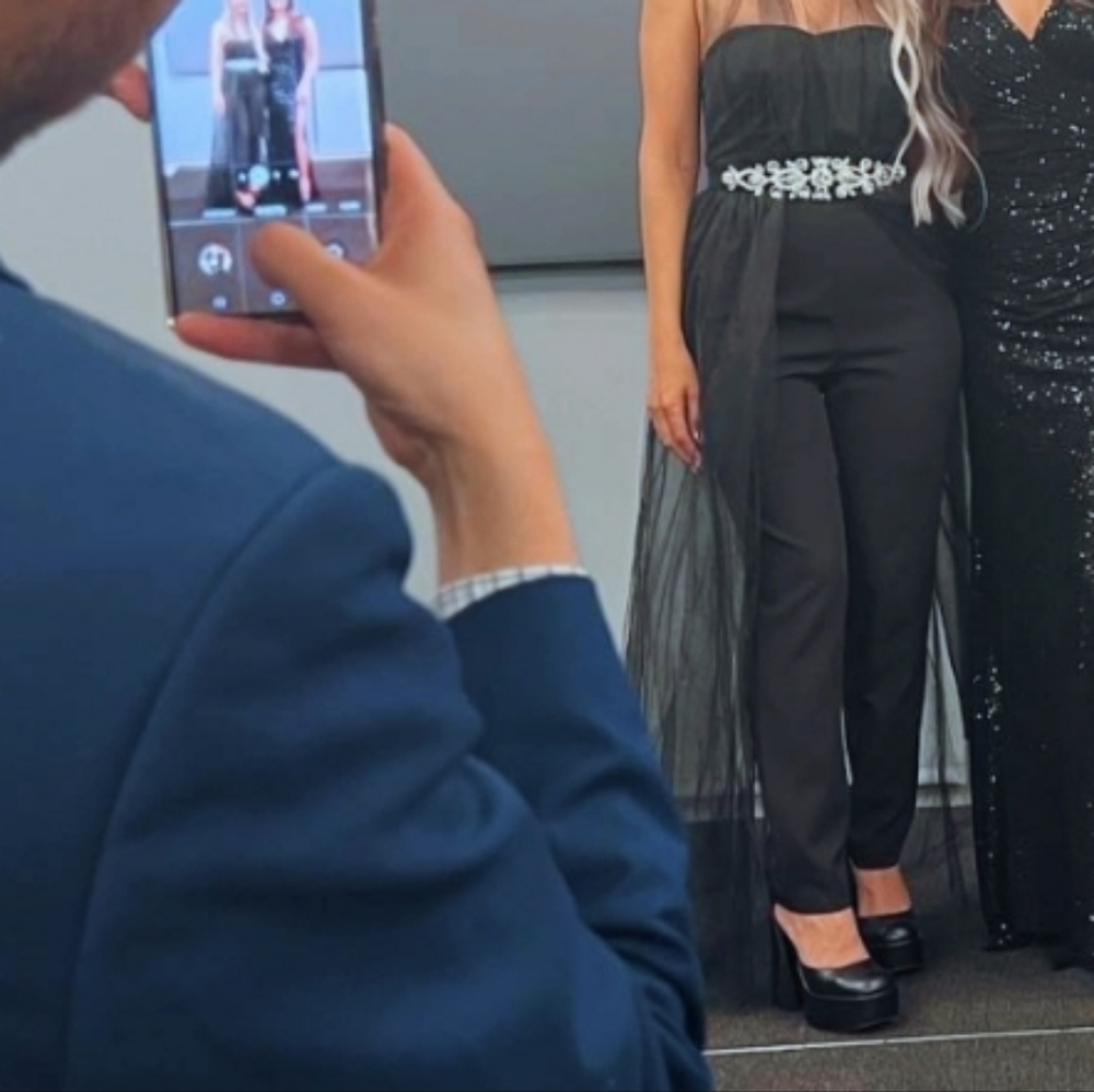 Black jumpsuit